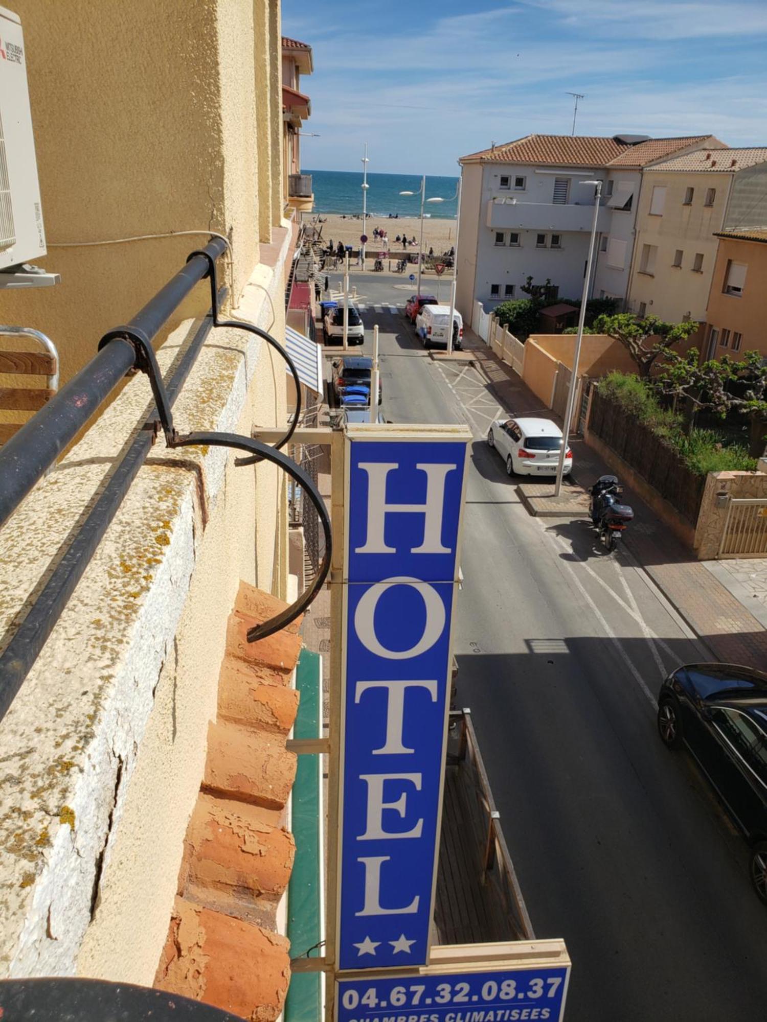 Hotel De La Plage 2 Etoiles Valras-Plage Exterior photo